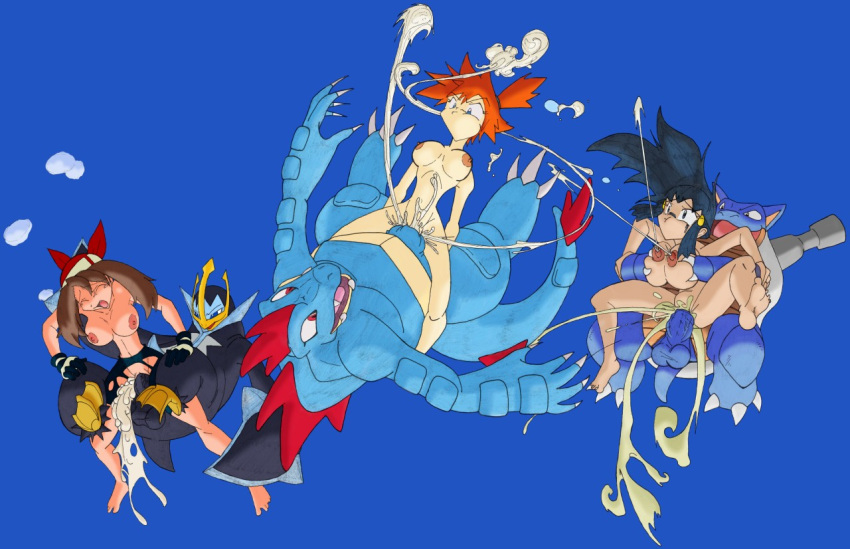 2d 3boys 3girls barefoot big_breasts big_dom_small_sub bigger_male blastoise blue_background blue_eyes blue_hair breast_grab breasts brown_hair claws closed_eyes clothing crocodilian cum cum_inside dawn_(pokemon) drowning empoleon feet female female_human female_penetrated femsub frontierbrain groping hair_ornament hairclip human human_female human_penetrated interspecies kasumi_(pokemon) lactation male male/female male_penetrating male_penetrating_female male_penetrating_human male_pokemon male_pokemon/female_human maledom may_(pokemon) may_(pokemon_emerald) may_(pokemon_rs) medium_breasts multiple_boys multiple_girls nintendo nipples overflow penguin penis pokemon pokemon_(anime) pokemon_(species) pokemon_rse pokephilia r**e red_bandana sex size_difference smaller_female soles stomach_bulge straight straight_hair toes torn_clothes turtle underwater vaginal_penetration water