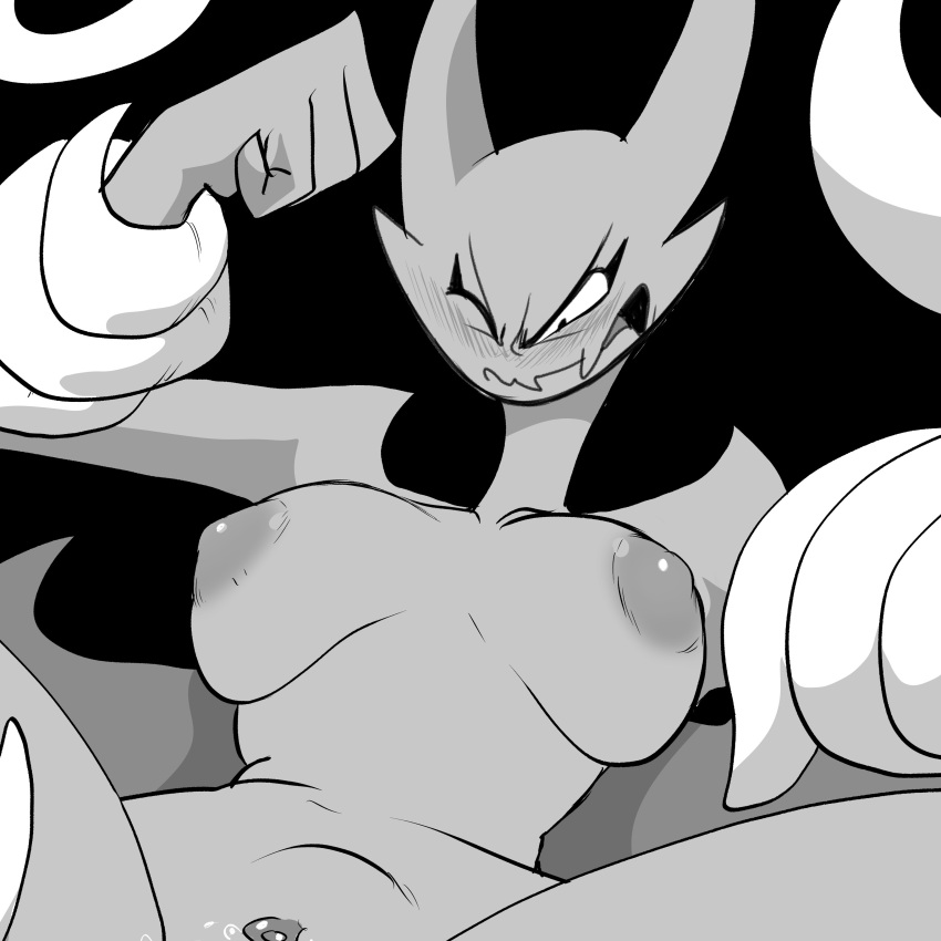 1:1 1girl 1girl 2020 abdominal_bulge absurd_res angry anthro barely_visible_genitalia barely_visible_pussy black_background bound breasts cropped demon dr._pizza_boi fist f****d genitals greyscale high_res inkershike lucia_(satina) monochrome nipples nude one_eye_closed pussy r**e satina_(series) sex simple_background tentacle tentacle_rape tentacle_sex