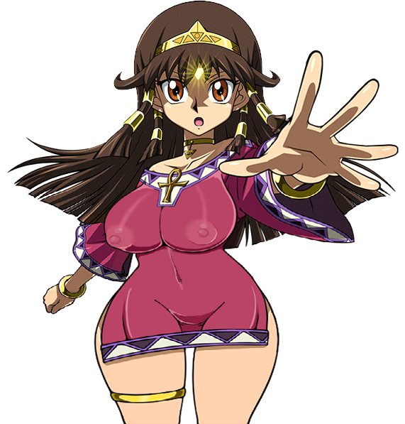 big_breasts big_breasts bimbo breasts brown_hair gigantic_breasts hips huge_breasts huge_hips huge_nipples nipple_bulge nipples nipples_visible_through_clothing see-through see-through_clothes sera_(yu-gi-oh!) short_stack shortstack transparent_clothing wide_hips yu-gi-oh! yu-gi-oh!_duel_links yu-gi-oh!_the_dark_side_of_dimensions