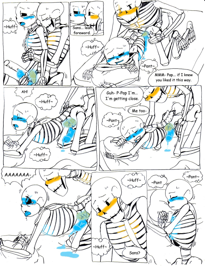 13thcatofthegate 2010s 2018 2boys 2d 2d_(artwork) 2males all_fours anal animated_skeleton bigger_male bigger_penetrating bigger_penetrating_smaller blue_blush blue_cum blue_eye blue_penis blue_tongue blush bottom_sans brother/brother brother_penetrating_brother brothers comic comic_page comic_panel comic_sans completely_nude completely_nude_male cum cum_on_sheets cum_while_penetrated digital_media_(artwork) doggy_position drooling duo ectopenis ectotongue ejaculation english_text fontcest from_behind_position genital_fluids genitals glowing_eye handjob handjob_while_penetrating incest indoors larger_male larger_penetrating larger_penetrating_smaller male male/male male_only male_penetrated male_penetrating male_penetrating_male monster nude nude_male orange_blush orange_eye orange_penis orgasm papyrus papyrus_(undertale) papysans partially_colored penetration penetration_from_behind penis sans sans_(undertale) seme_papyrus sequence sequential sex sex_from_behind shorter_male skeleton smaller_male smaller_penetrated speech_bubble taller_male text text_bubble tongue tongue_out top_papyrus uke_sans undead undertale undertale_(series) video_game_character video_games yaoi